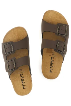 Ciabatte sottopiede in vera pelle 335A20630SR-PITTARELLO TIERRA Sale