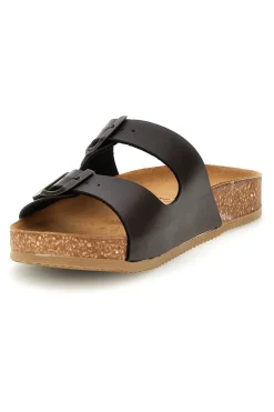 Ciabatte marrone sottopiede in vera pelle 335A206SR-PITTARELLO TIERRA Discount