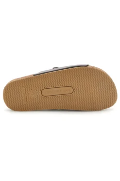 Ciabatte marrone sottopiede in vera pelle 335A206SR-PITTARELLO TIERRA Discount