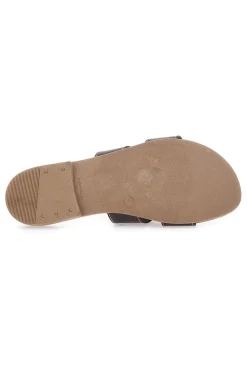 Ciabatte Marroni Con Tomaia in Pelle Made in Italy 02-PRIMA RIGA Outlet