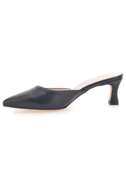 Ciabatte Mules Nere Con Tacco 3620-PITTARELLO GLAM New