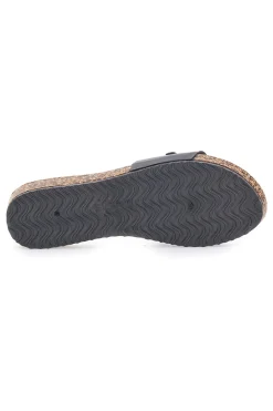 Ciabatte nere con catena dorata 14192-FUN BEACH Online