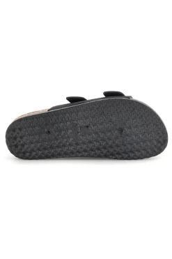 Ciabatte Nere con doppia fibbia Me & me 1043103-ME u0026 ME Hot