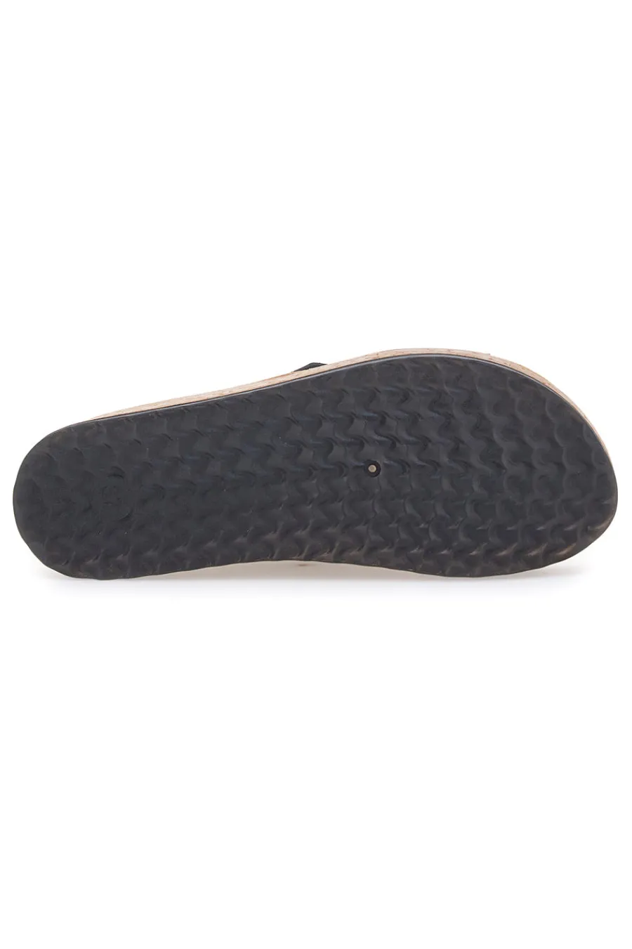 Ciabatte Nere Con Fasce Incrociate e Platform 42 PK-INBLU Sale