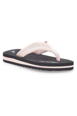 Ciabatte nere con fascia rosa AU24W409-AUSTRALIAN Hot