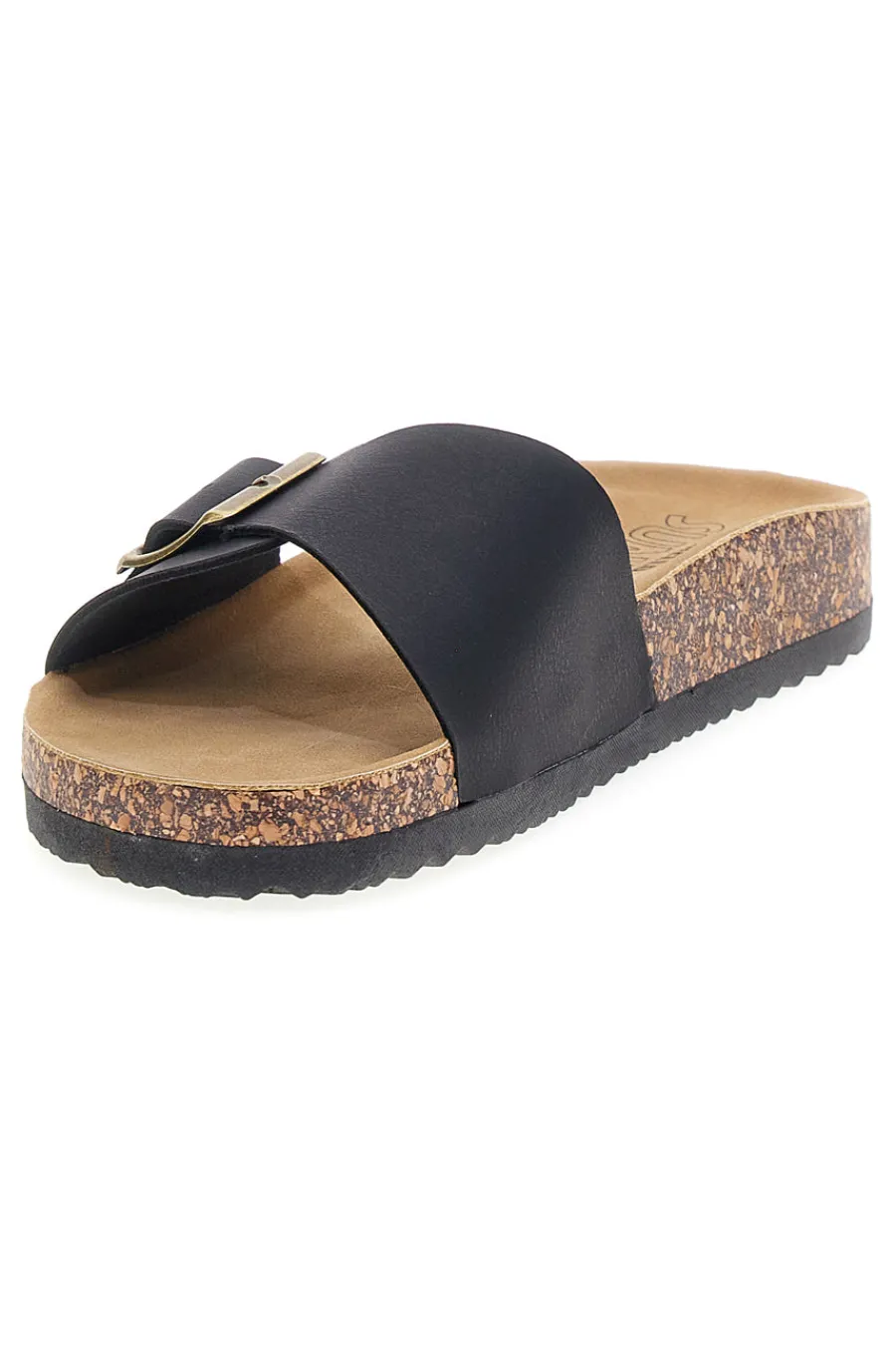 Ciabatte nere con fibbia AP26S1098-PITTARELLO SUN Hot