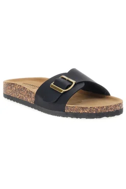 Ciabatte nere con fibbia AP26S1098-PITTARELLO SUN Hot
