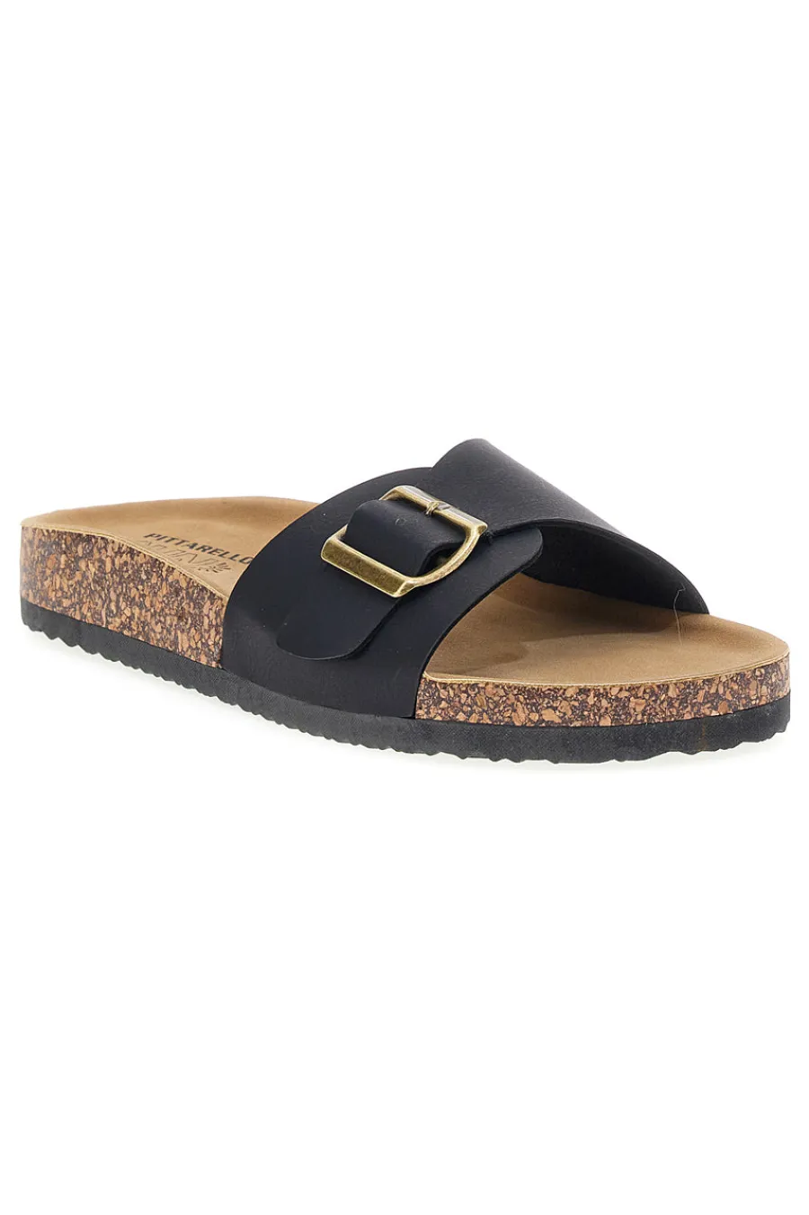 Ciabatte nere con fibbia AP26S1098-PITTARELLO SUN Hot