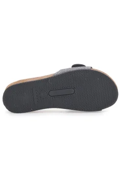Ciabatte nere con fibbia regolabile 293A21030SR-PITTARELLO ECO Sale