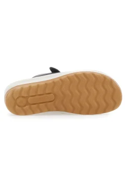 Ciabatte Nere Con Fibbie 42642-FLY FLOT Outlet