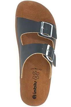 Ciabatte Nere con Fibbie 42 CP-INBLU Clearance