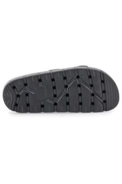 Ciabatte Nere Con Fibbie 42127-SUPERGA Discount