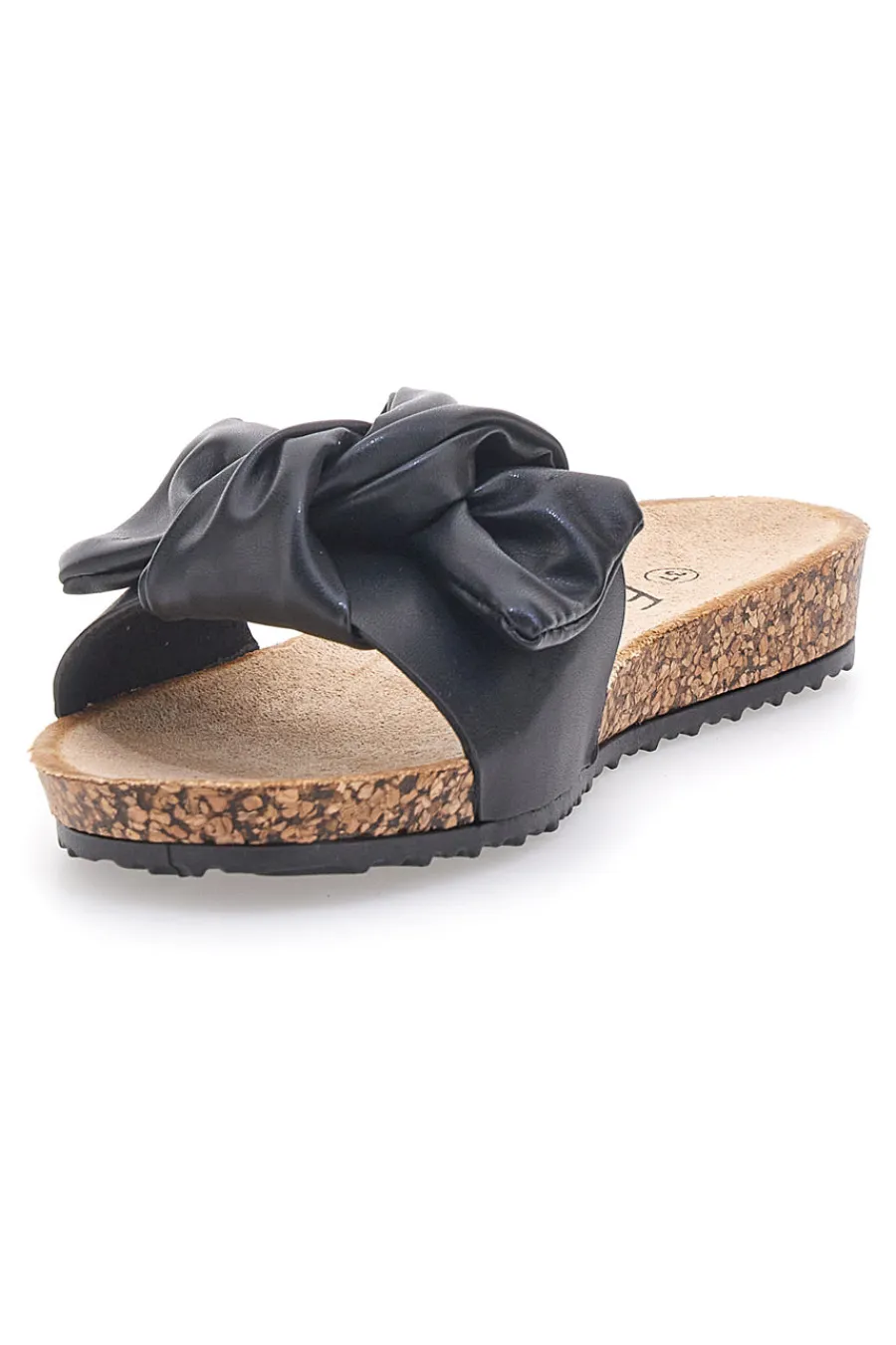 Ciabatte Nere con Fiocco 14191-FUN BEACH Online