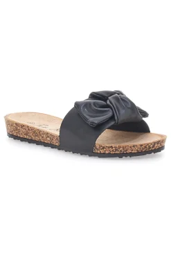 Ciabatte Nere con Fiocco 14191-FUN BEACH Online