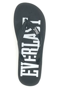 Ciabatte nere con logo bianco EV09-EVERLAST New