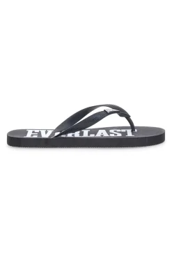 Ciabatte nere con logo bianco EV09-EVERLAST New