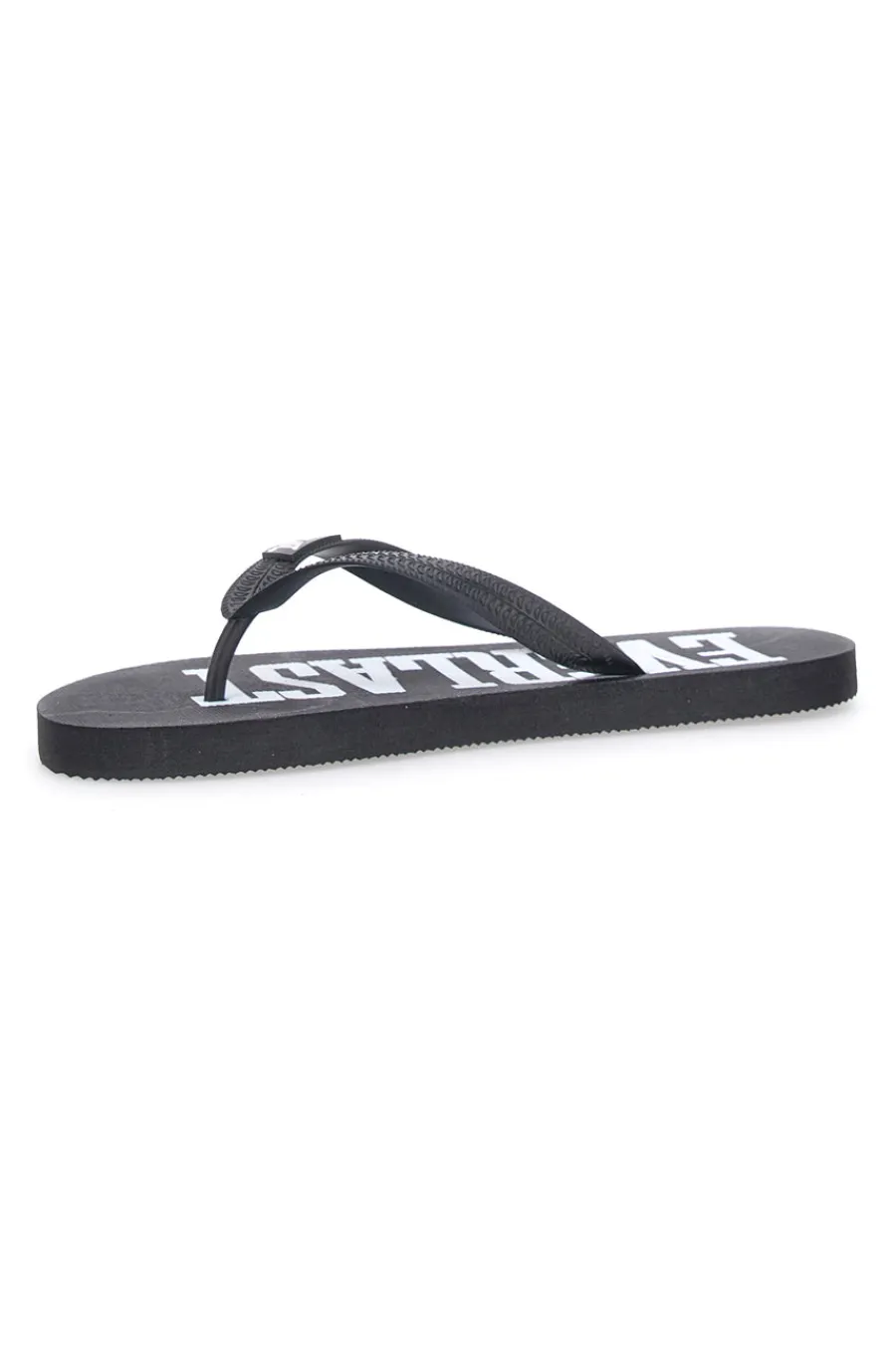 Ciabatte nere con logo bianco EV09-EVERLAST New