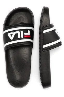 Ciabatte nere con logo maxi FFT0028-FILA Hot