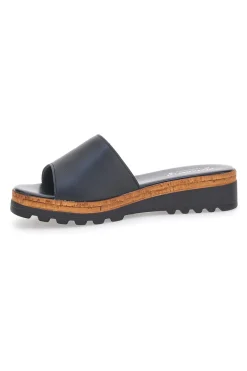 Ciabatte Nere con Platform Effetto Sughero Made in Italy 244870811-PITTARELLO Outlet