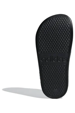 Ciabatte nere e bianche con strisce Adilette Aqua K-ADIDAS New