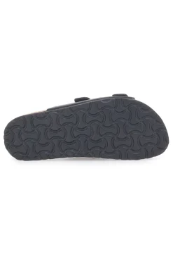 Ciabatte nere in denim con borchie e doppia fibbia SR001-PITTARELLO SUN Best