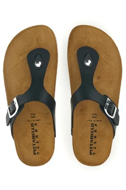 Ciabatte nere infradito 335A2177SR-PITTARELLO TIERRA Best