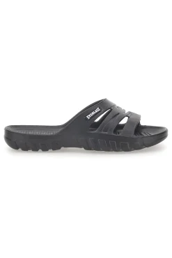 Ciabatte nere monoscocca con logo 2T2L 1851-EVERLAST Sale