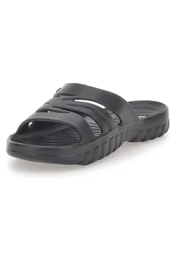 Ciabatte nere monoscocca con logo 2T2L 1851-EVERLAST Sale