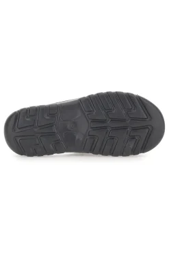 Ciabatte nere monoscocca con logo 2T2L 1851-EVERLAST Sale