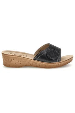 Ciabatte Nero Fascia Con Strass 2690-INBLU New