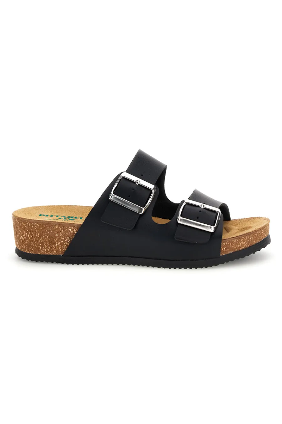Ciabatte nero sottopiede in vera pelle 293A350SR-PITTARELLO ECO