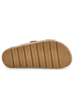 Ciabatte oro animalier con sottopiede in vera pelle 335P20630SR-PITTARELLO BIO Online