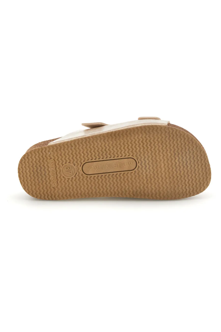 Ciabatte oro con sottopiede in vera pelle 250A20630S-PITTARELLO BIO Hot