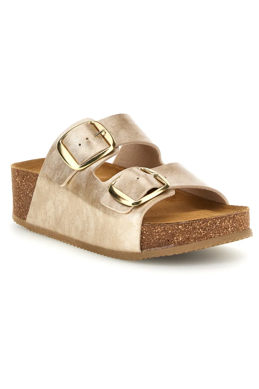 Ciabatte oro con sottopiede in vera pelle 250A20630S-PITTARELLO BIO Hot