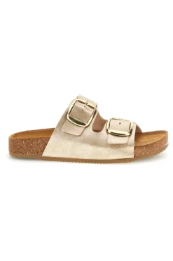 Ciabatte oro sottopiede in vera pelle 335A20630SR-PITTARELLO TIERRA Best