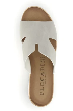 Ciabatte con zeppa e fascia larga 11071242-PLOCADI Clearance