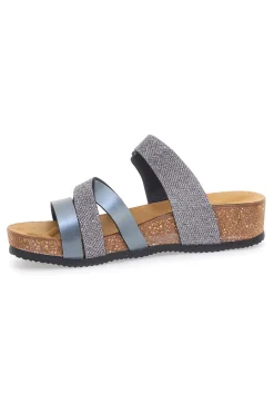Ciabatte Piombo Con Sottopiede in pelle 293A410-PITTARELLO ECO Outlet