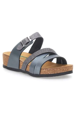 Ciabatte Piombo Con Sottopiede in pelle 293A410-PITTARELLO ECO Outlet