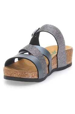 Ciabatte Piombo Con Sottopiede in pelle 293A410-PITTARELLO ECO Outlet