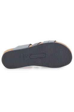 Ciabatte Piombo Con Sottopiede in pelle 293A410-PITTARELLO ECO Outlet