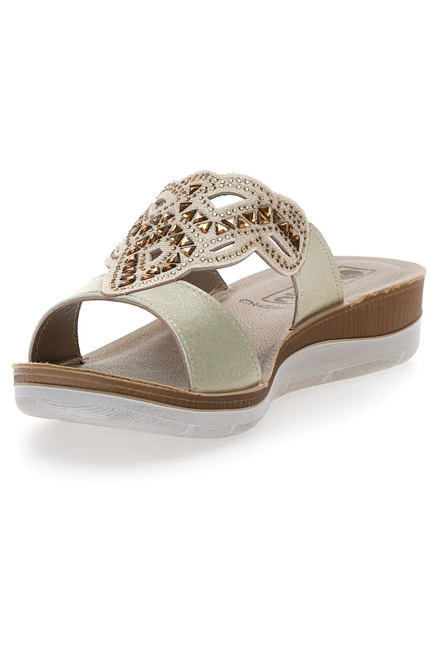 Ciabatte Con Glitter 38 Bv-INBLU