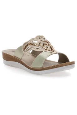 Ciabatte Con Glitter 38 Bv-INBLU