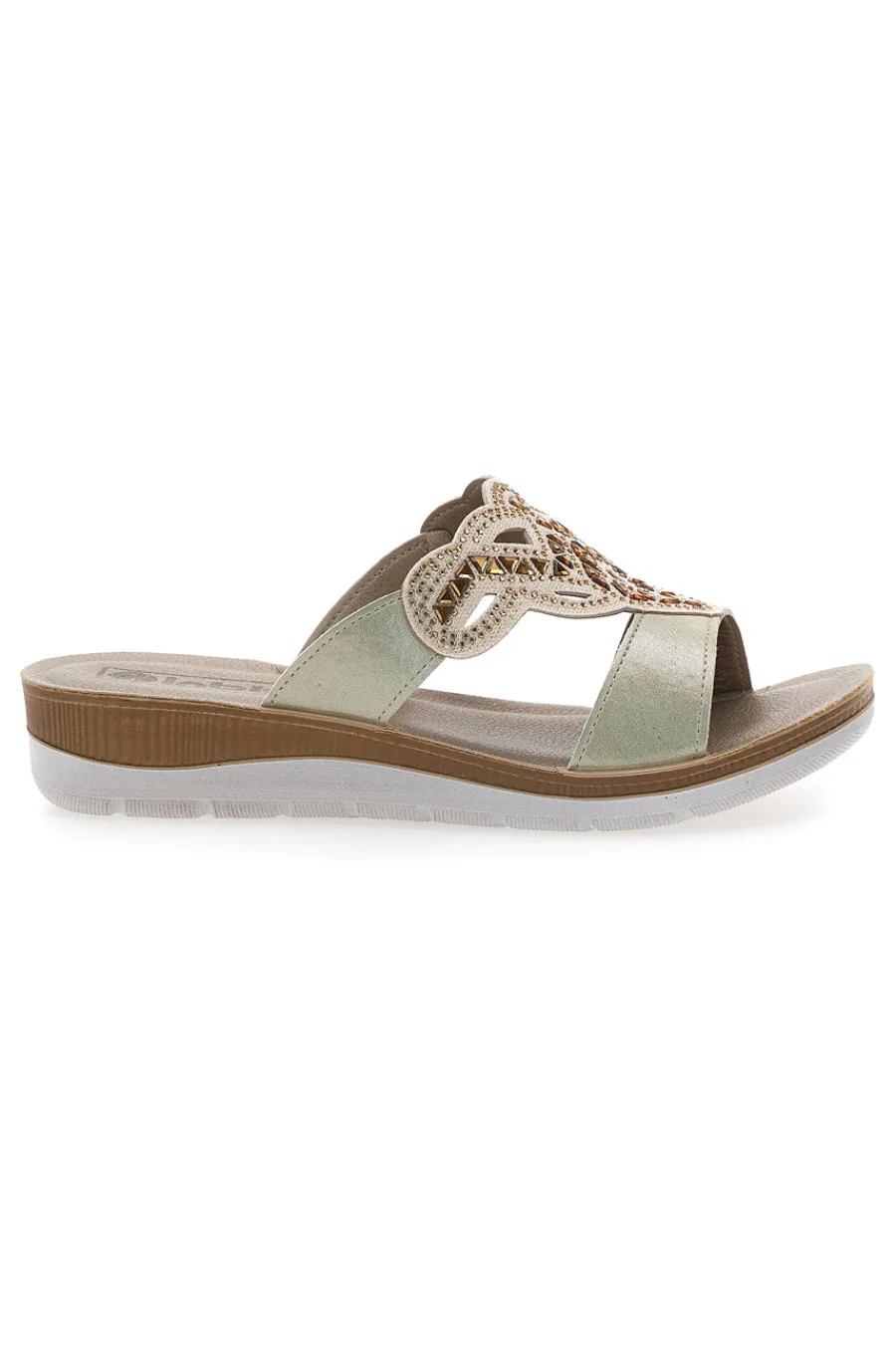 Ciabatte Con Glitter 38 Bv-INBLU