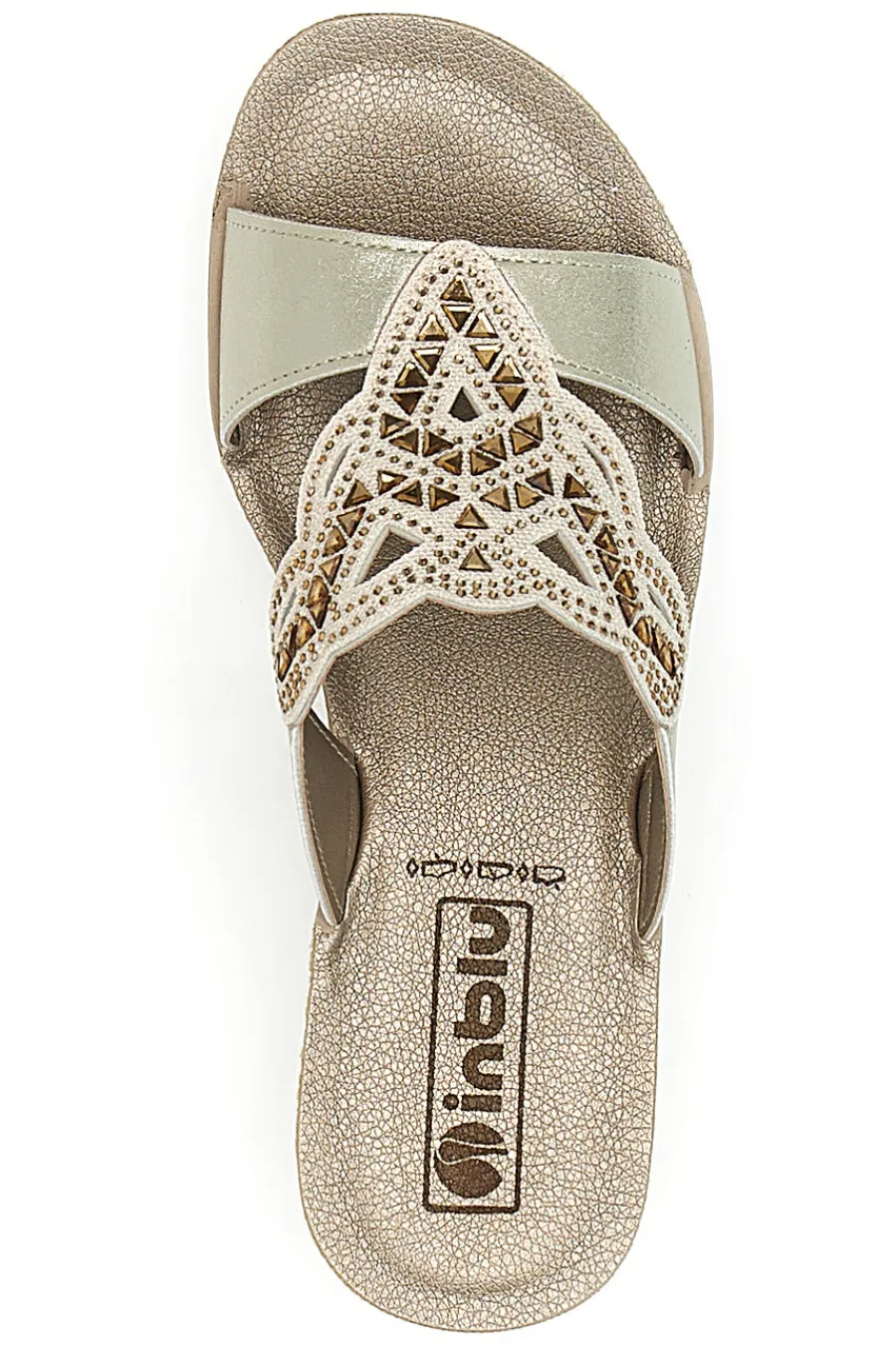 Ciabatte Con Glitter 38 Bv-INBLU