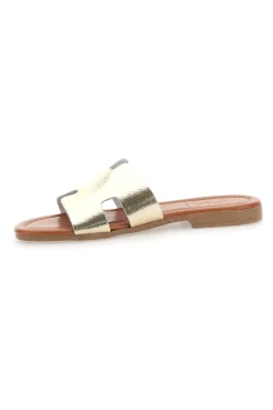 Ciabatte Con Tomaia in Pelle Made in Italy 02-PRIMA RIGA