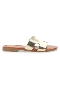 Ciabatte Con Tomaia in Pelle Made in Italy 02-PRIMA RIGA