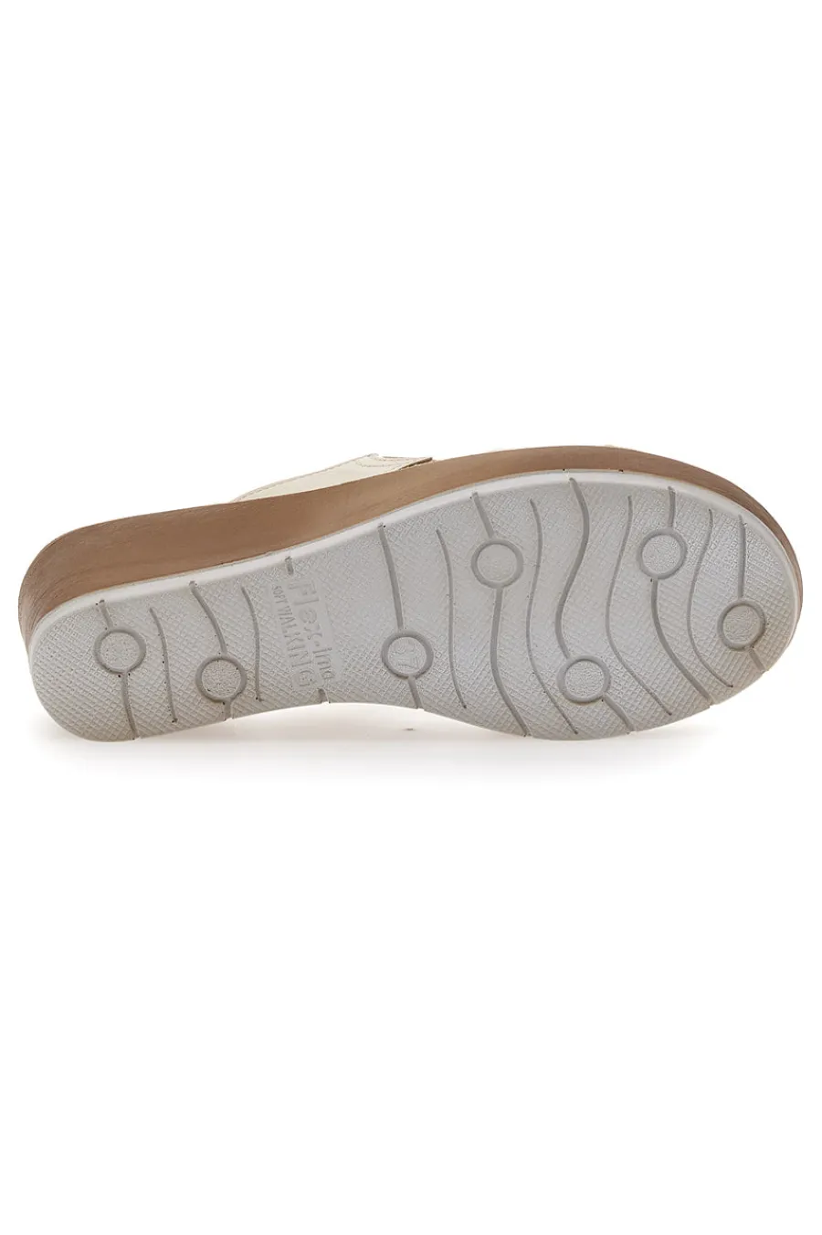 Ciabatte Platino con Zeppa e Strass 18 RN-INBLU Hot