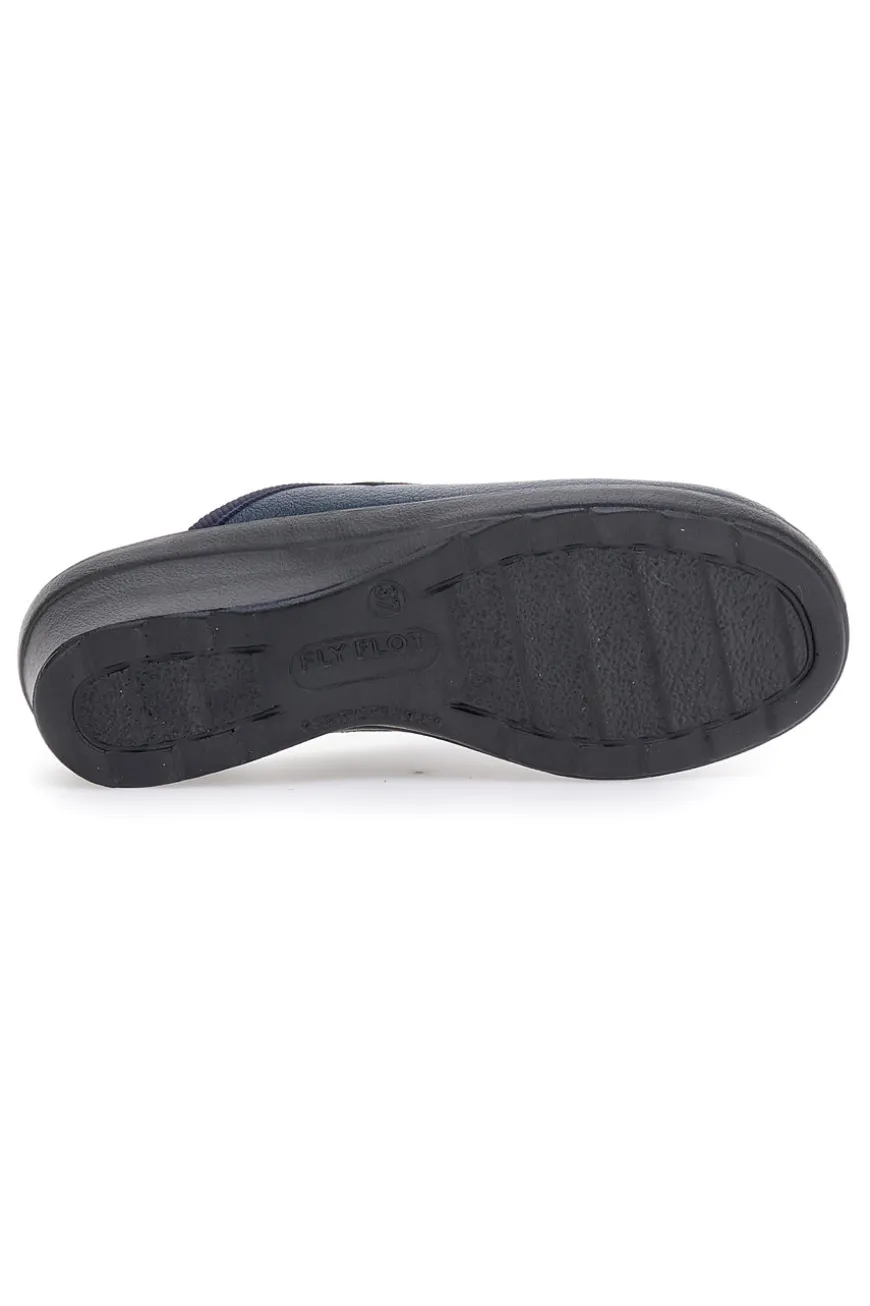 Ciabatte Professionali Blu Con Plantare in pelle Made In Italy Fly Flot 75202