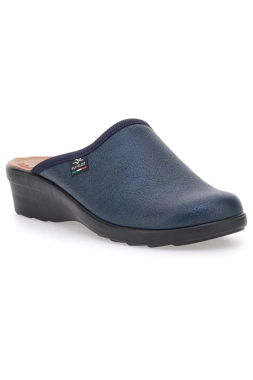 Ciabatte Professionali Blu Con Plantare in pelle Made In Italy Fly Flot 75202