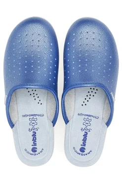 Ciabatte professionali blu traforate con plantare anatomico 5033N-INBLU Best